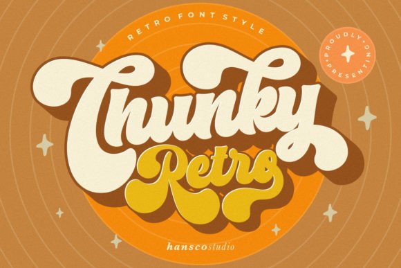 Chunky Retro: Bridging the Gap Between Vintage Charm and Modern Design