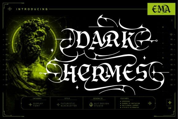 Dark Hermes: Mastering the Art of Commanding Visual Identity