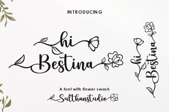 Hi Bestina: How Handwritten Decorative Fonts Are Reshaping Modern Digital Branding