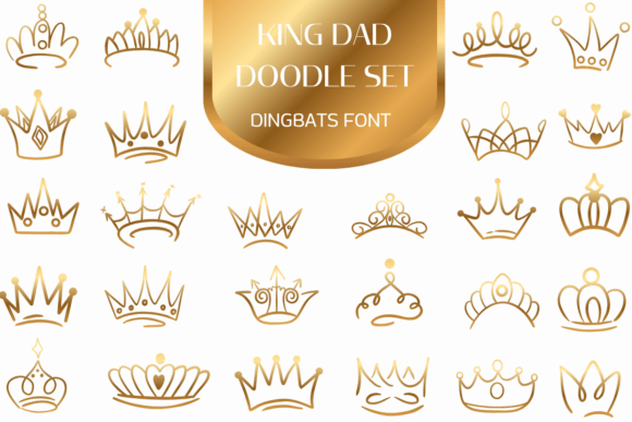 King Dad Doodle Set: Accelerating Seasonal Crafting with a Royal Touch