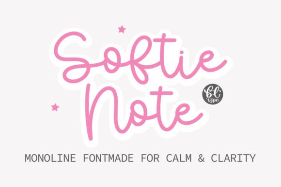 Meet Softie Note: The Handwritten Font Bringing Warmth to Digital Creations