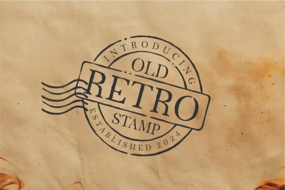 Old Retro Stamp: A Font with Timeless Character