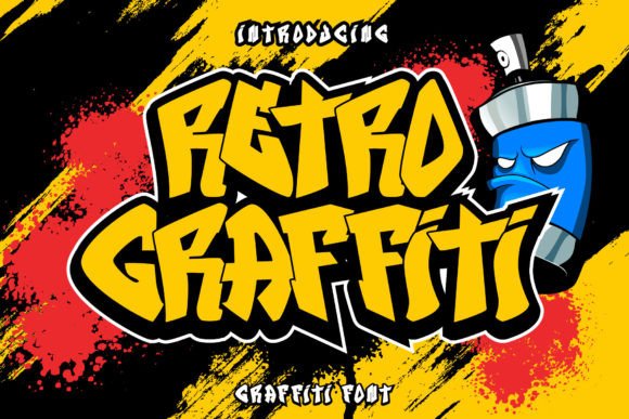 Retro Graffiti: Capturing Urban Nostalgia in Digital Typography