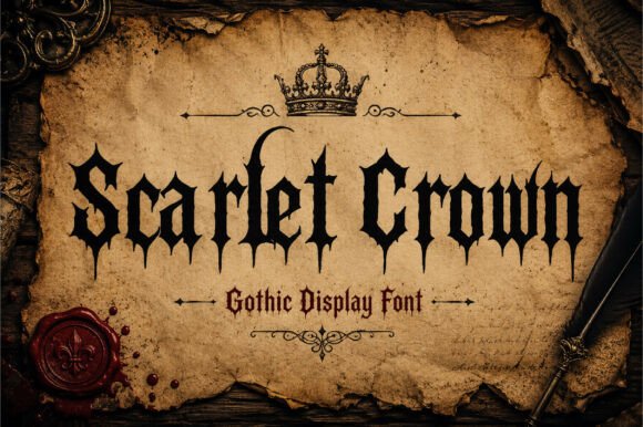 Scarlet Crown: A Strategic Guide to Gothic Typography in Modern Design