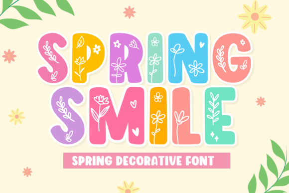 Spring Smile: Adding a Bold, Adorable Touch to Your Designs