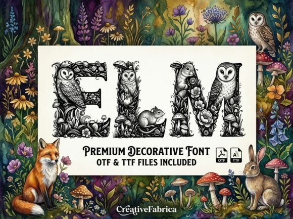 Step Into a Storybook World with Elm: Typography Meets Forest Magic