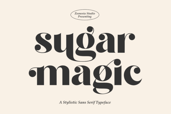 Sugar Magic: Crafting Elegant & Modern Brand Identities