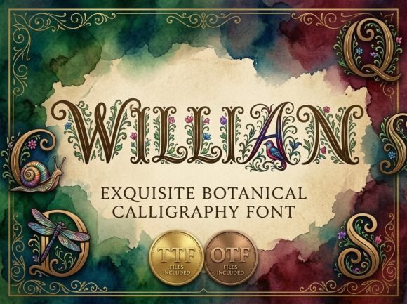 The Art of Victorian Grace: Understanding the William Typeface