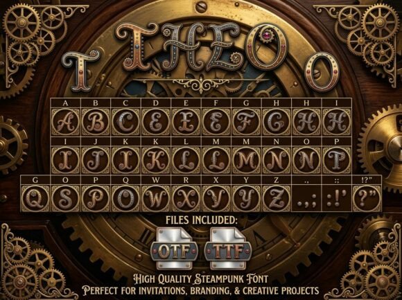 Theo: Where Victorian Grit Meets Digital Elegance