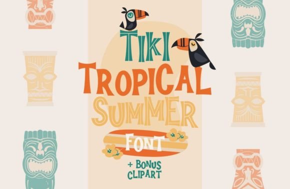Tiki Tropical Summer: Capture the Mid-Century Vibe in Your Designs