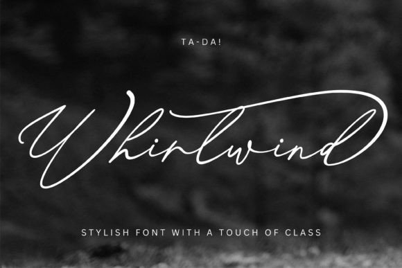 Whirlwind: A Handwriting Font for Authentic Connection
