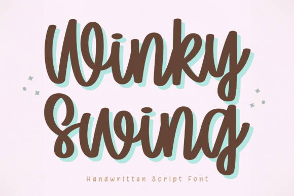 Winky Swing: A Strategic Approach to Handwritten Typography