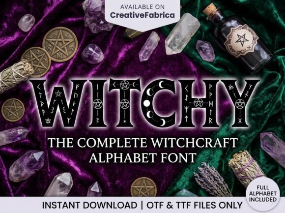 Witchy Font: Weaving Mystical Typography into Modern Design